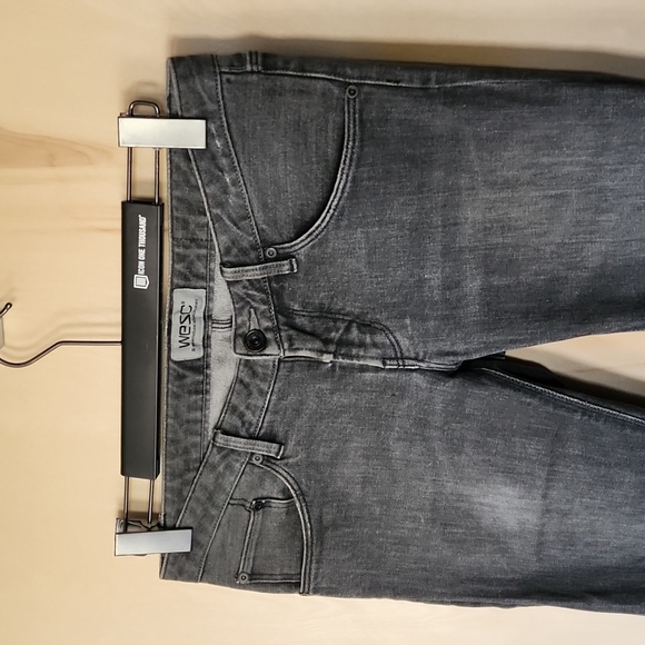 WESC Eve Jeans tarnished black stretch size 27 - Picture 2 of 6